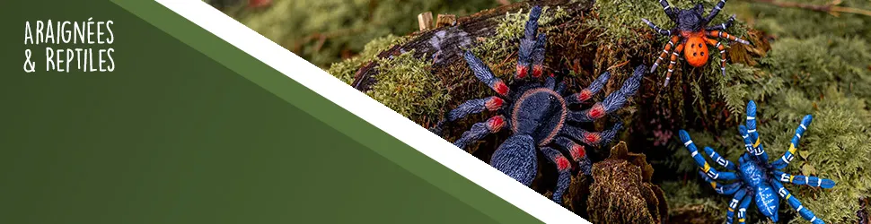Figurines Bullyland Araignées et reptiles