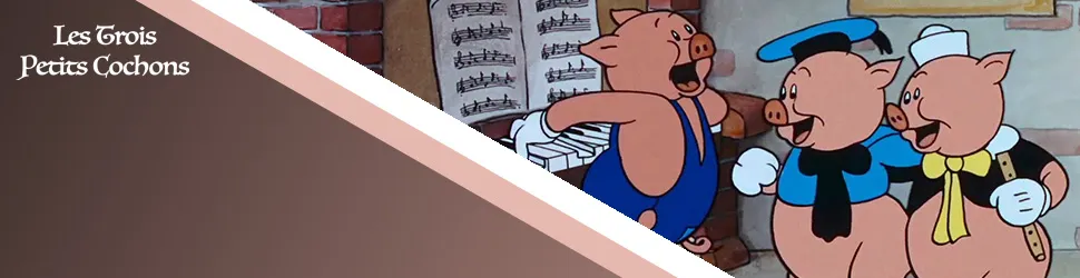 Figurines Les Trois Petits Cochons [Disney]