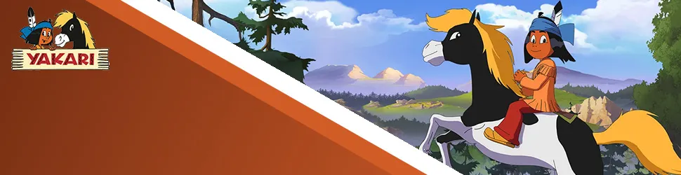 Bullyland Yakari 43355 Yakari avec Petit Tonnerre 