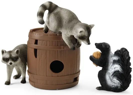 Schleich Wild Life 42596 : Jeux rigolos avec la noix