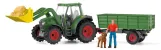 Schleich Farm World 42608 : Tracteur et remorque