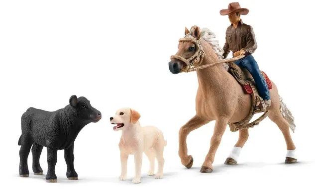 Schleich Farm World 42578 : Aventures d&#039;équitation Western