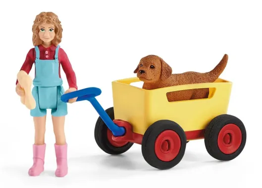 Schleich Farm World 42543 : Excursion en chariot