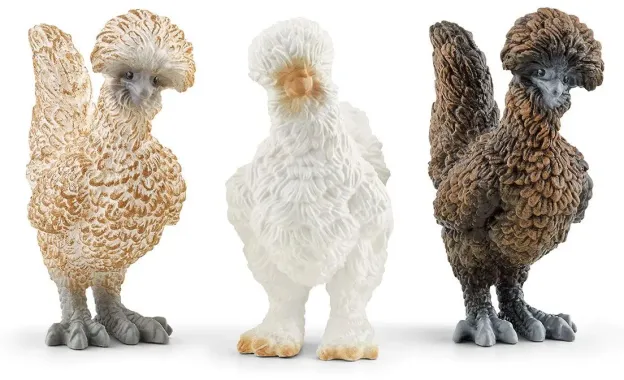 Schleich Farm World 42574 : Trio de poules