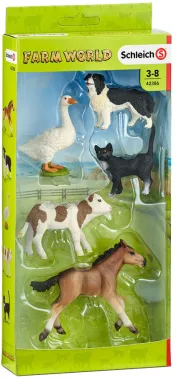 Schleich Farm World 42386 : Assortiment d&#039;animaux Farm World