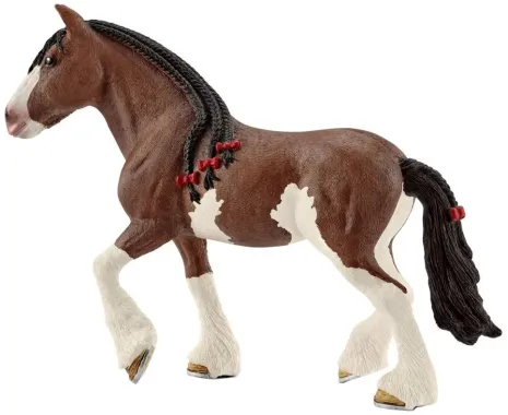 Schleich Farm World 13809 : Jument Clydesdale