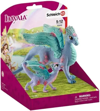 Schleich Bayala 70592 : Dragon aux fleurs avec son petit