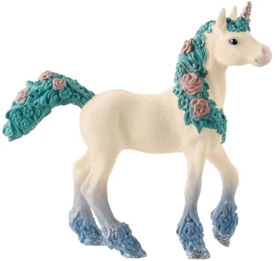 Schleich Bayala 70591 : Licorne aux fleurs, poulain