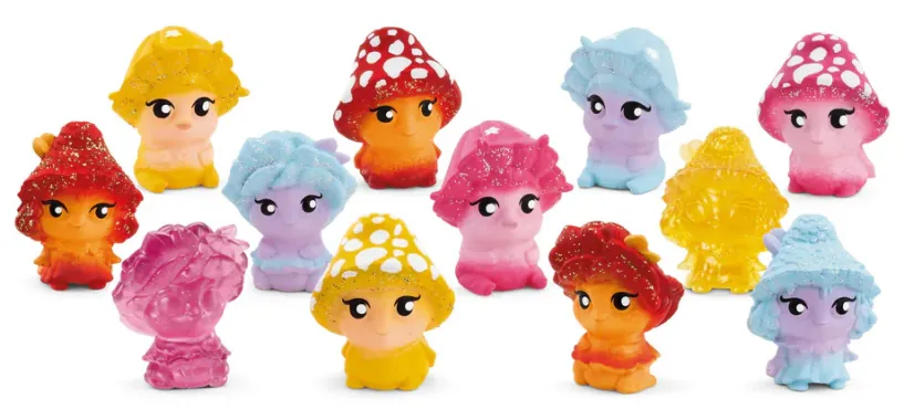 Schleich Bayala A70657 : 12 Bébés Champignons À Collectionner En Sachet-Surprise