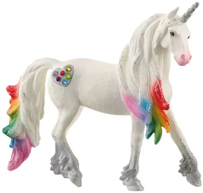 Schleich Bayala 70725 : Licorne arc-en-ciel, mâle