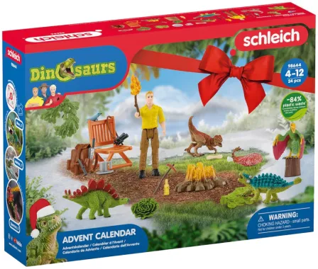 Schleich Dinosaurs 98644 : Calendrier de l’Avent Dinosaurs 2022