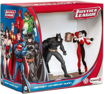 Schleich DC Comics 22514 : Batman vs Harley Quinn (Justice League)