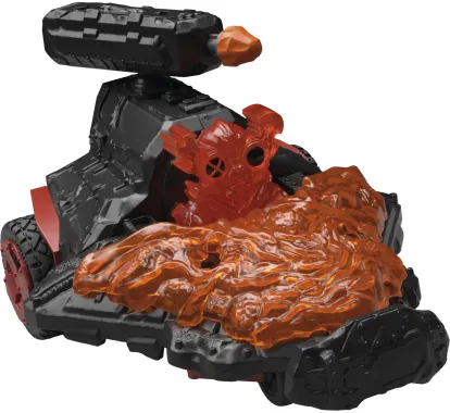 Schleich Eldrador Creatures 42663 : Jet de Lave rétrofriction avec Mini Creature