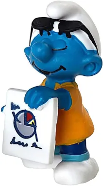 Schleich Les Schtroumpfs 20773 : Schtroumpf Marketing