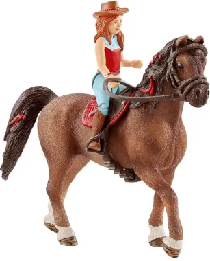 Schleich Horse Club 42411 : Hannah &amp; Cayenne
