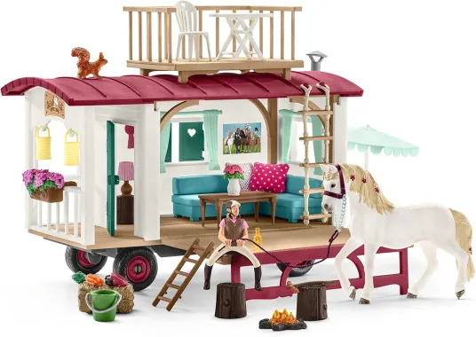 Schleich Horse Club 42415 : Caravane pour les rencontres secrètes du club