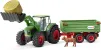 Schleich Farm World 42379 : Tracteur avec remorque