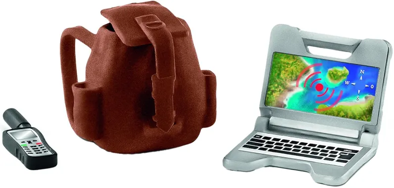 Schleich Wild Life 42355 : Équipement de Ranger