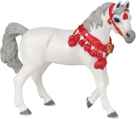 Papo Chevaux, poulains et poneys 51568 : Cheval Arabe blanc en tenue de parade