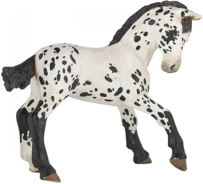 Papo Chevaux, poulains et poneys 51540 : Poulain Appaloosa noir