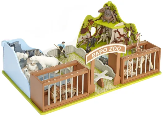 Papo La vie sauvage 60107 : Le Zoo