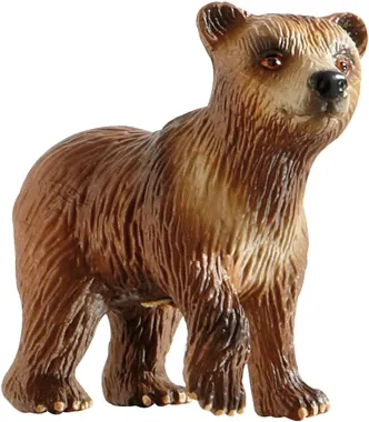 Bullyland Animaux de la forêt 69399 : Ours brun jeune