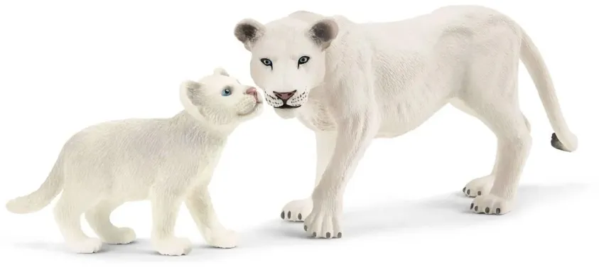 Schleich Wild Life 42505 : Lionne avec bébés