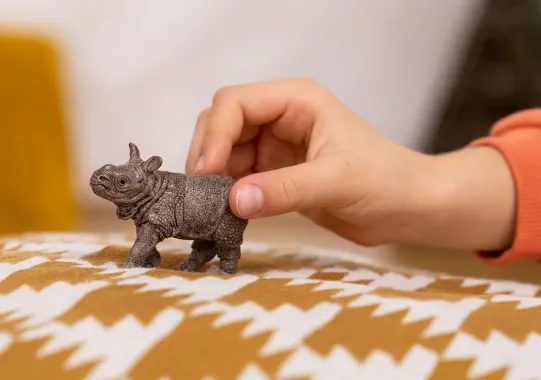 Schleich Wild Life 14860 : Bébé Rhinocéros Indien