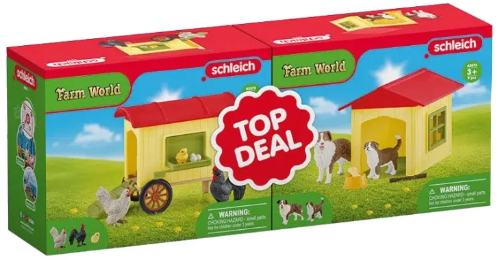 Schleich Farm World 72241 : Kit 2 en 1 Farm World