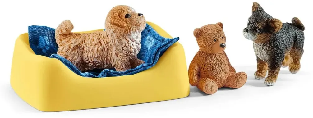 Schleich Farm World 42480 : Enclos à chiots