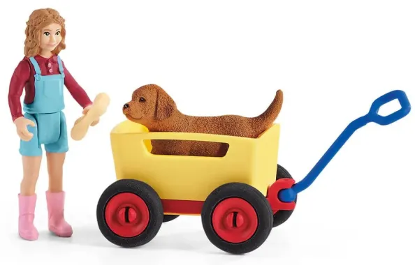 Schleich Farm World 42543 : Excursion en chariot