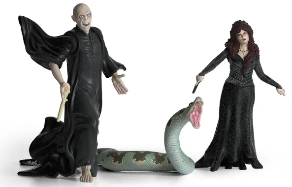 Schleich Harry Potter 42684 : Coffret Voldemort Nagini et Bellatrix
