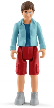 Schleich Farm World 42478 : Promenade avec le labrador