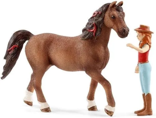 Schleich Horse Club 42411 : Hannah &amp; Cayenne