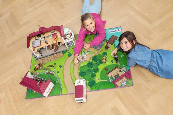 Schleich Horse Club 42465 : Tapis de jeu Horse Club