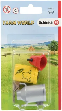 Schleich Farm World 42291 : Nourriture pour Vache et Veau
