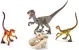 Schleich Dinosaurs 42259 : Vélociraptor en Pleine Chasse