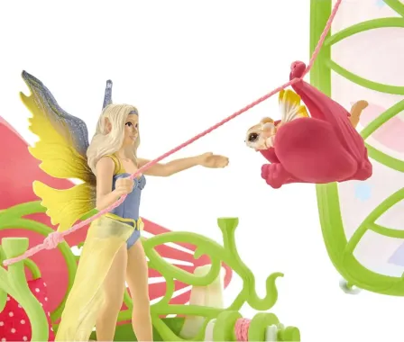 Schleich Bayala 42444 : Bateau fleuri magique de Sera