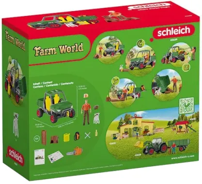 Schleich Farm World 42659 : Garde forestier avec véhicule