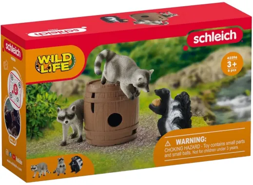 Schleich Wild Life 42596 : Jeux rigolos avec la noix