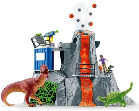 Schleich Dinosaurs 42564 : Expédition au grand volcan