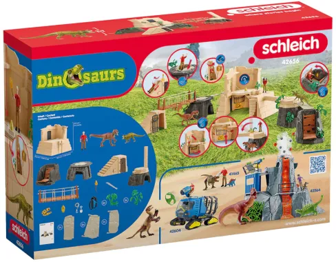Schleich Dinosaurs 42656 : Grande Conquête du Temple perdu