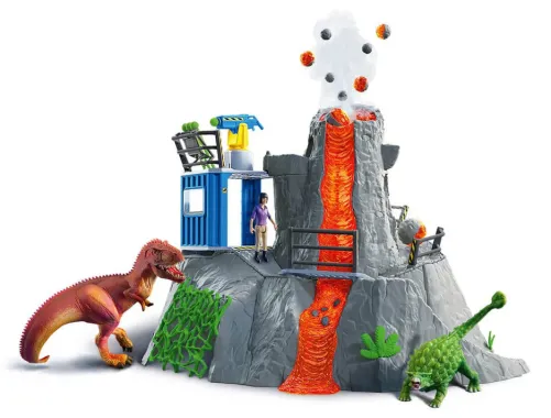 Schleich Dinosaurs 42564 : Expédition au grand volcan