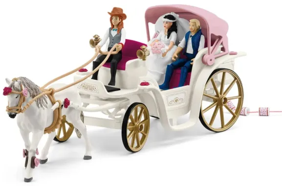 Schleich Horse Club 42641 : La Calèche des Mariés