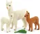 Schleich Wild Life 42544 : Famille d’alpagas