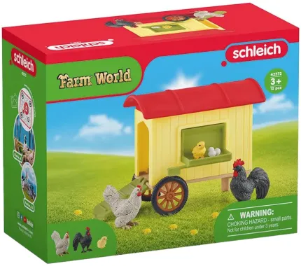 Schleich Farm World 42572 : Poulailler mobile