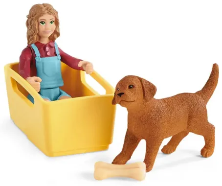 Schleich Farm World 42543 : Excursion en chariot