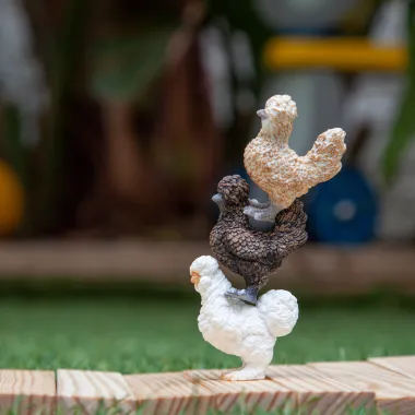 Schleich Farm World 42574 : Trio de poules