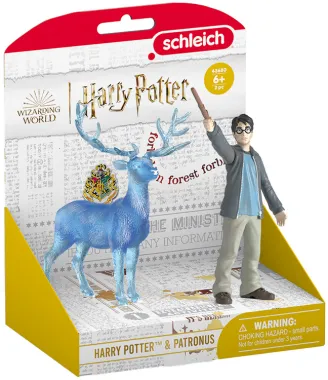 Schleich Harry Potter 42680 : Harry Potter et son Patronus