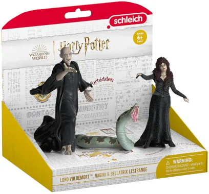 Schleich Harry Potter 42684 : Coffret Voldemort Nagini et Bellatrix